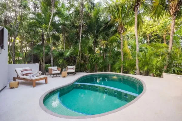 Heart Three Tulum Beach Bungalow 2bdr Beachfront